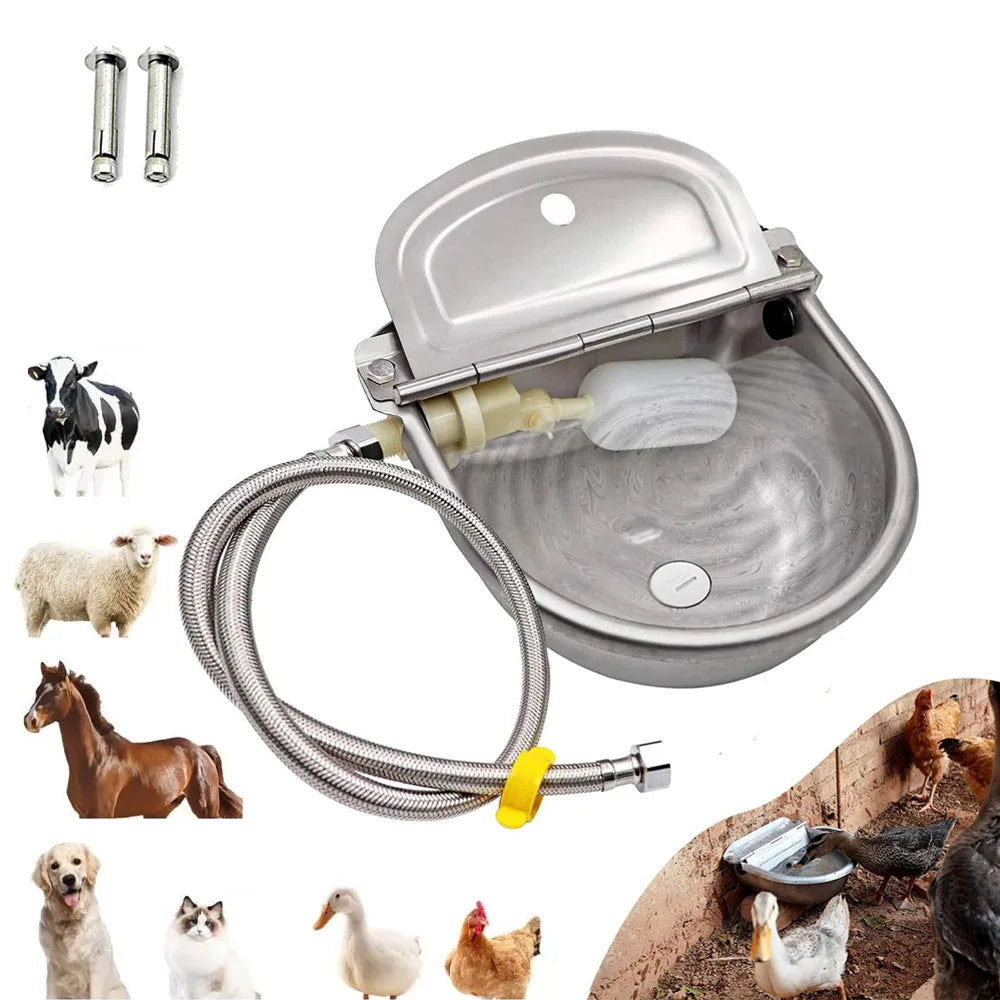 Automatic Floating Ball Drinking Bowl