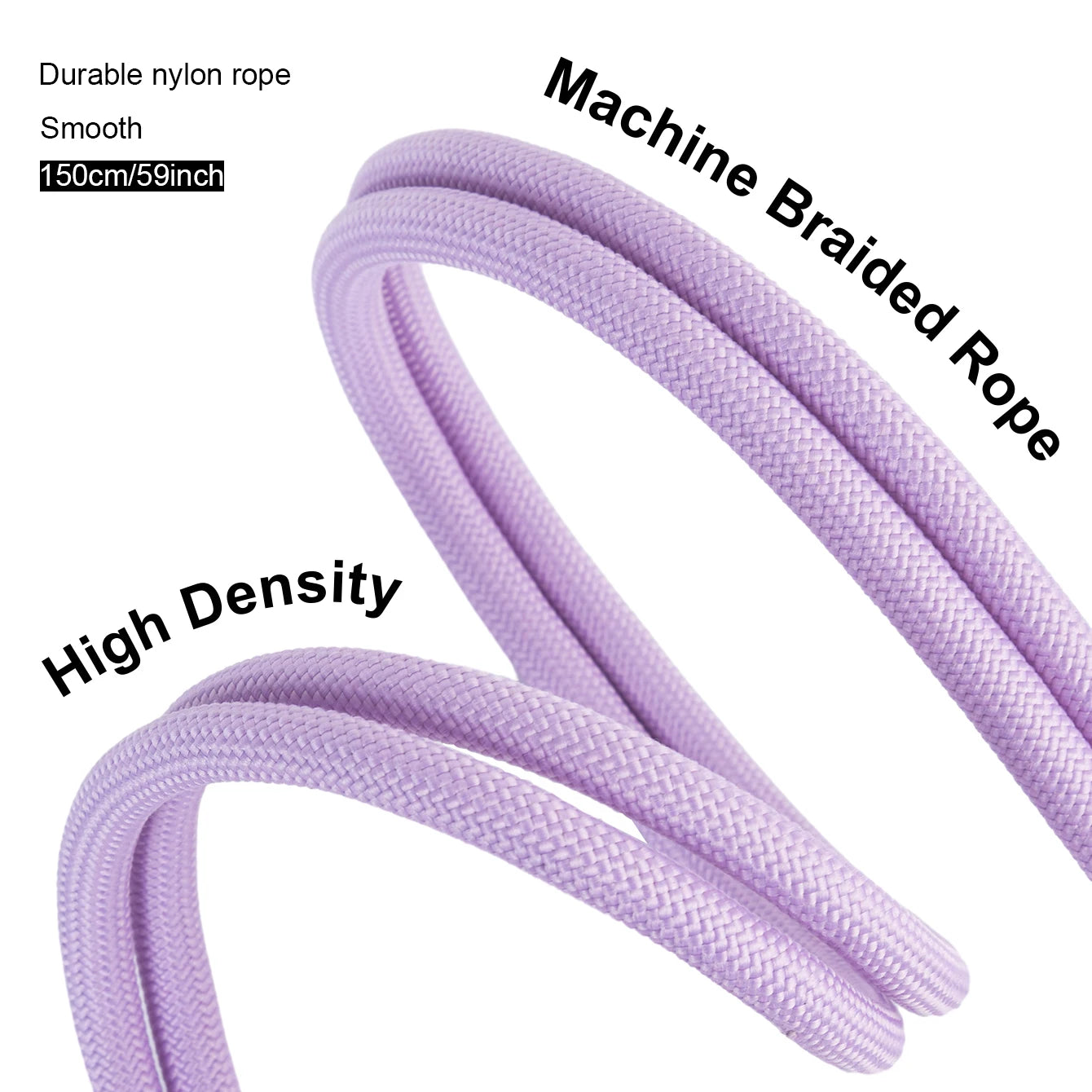 59-Inch Versatile Pet Dog Crossbody Leash with Durable Nylon Rope and Ergonomic PVC Foam Handle