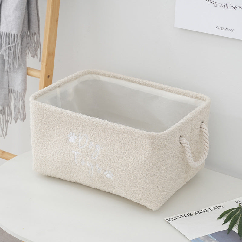 Sundries Storage Baskets in Round and Square Designs for Organized Living
