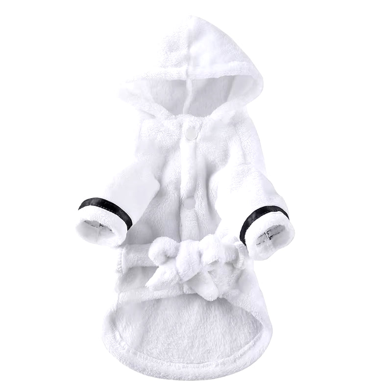 Luxurious Soft Bathrobe and Pajamas for Dogs and Cats - Premium Drying Towel and Sleepwear Essentials