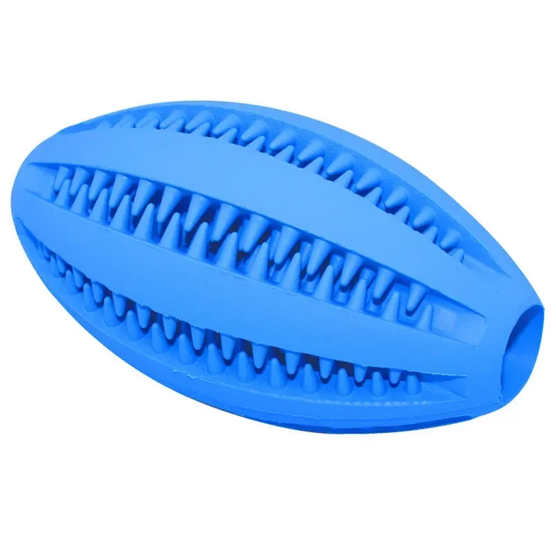 Pet Molar Watermelon Ball - Durable Silicone Chew Toy for Dogs with Tooth Cleaning and Food Dispensing Features