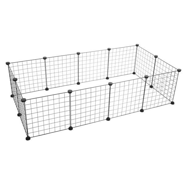 Mesh Material Fence 12 Piece Set