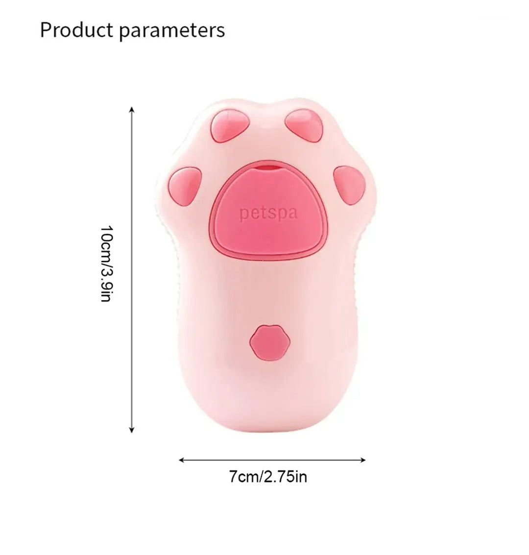 3-in-1 Electric Pet Grooming Brush with Steam and Spray Function for Dogs and Cats