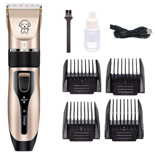 Professional Cordless Electric Pet Clippers for Salon-Quality Dog Grooming