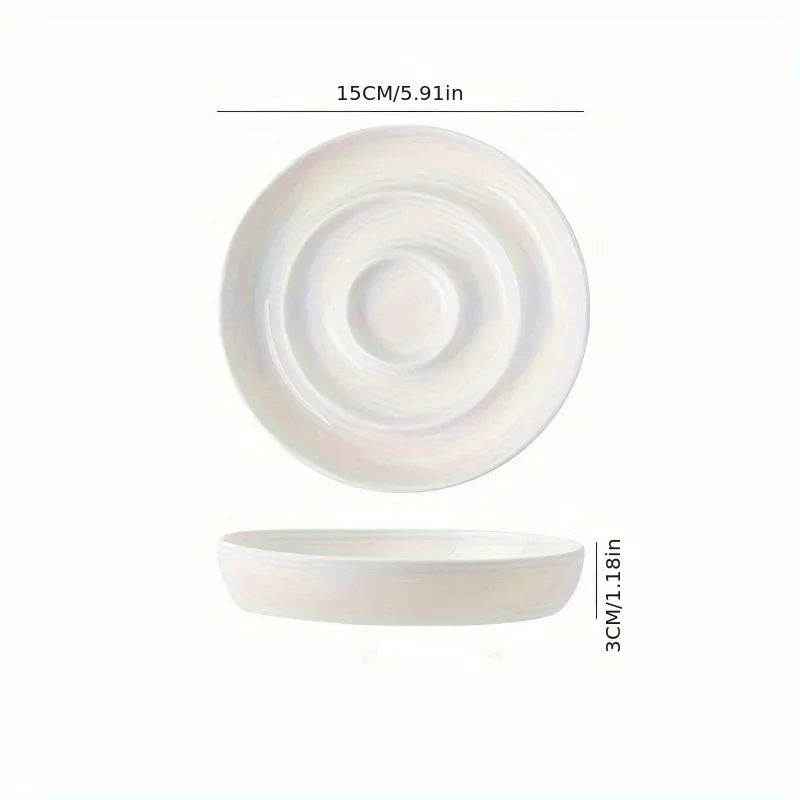 Ceramic Slow Feed Bowl for Cats and Small Dogs - Anti-Choking Pet Accessory