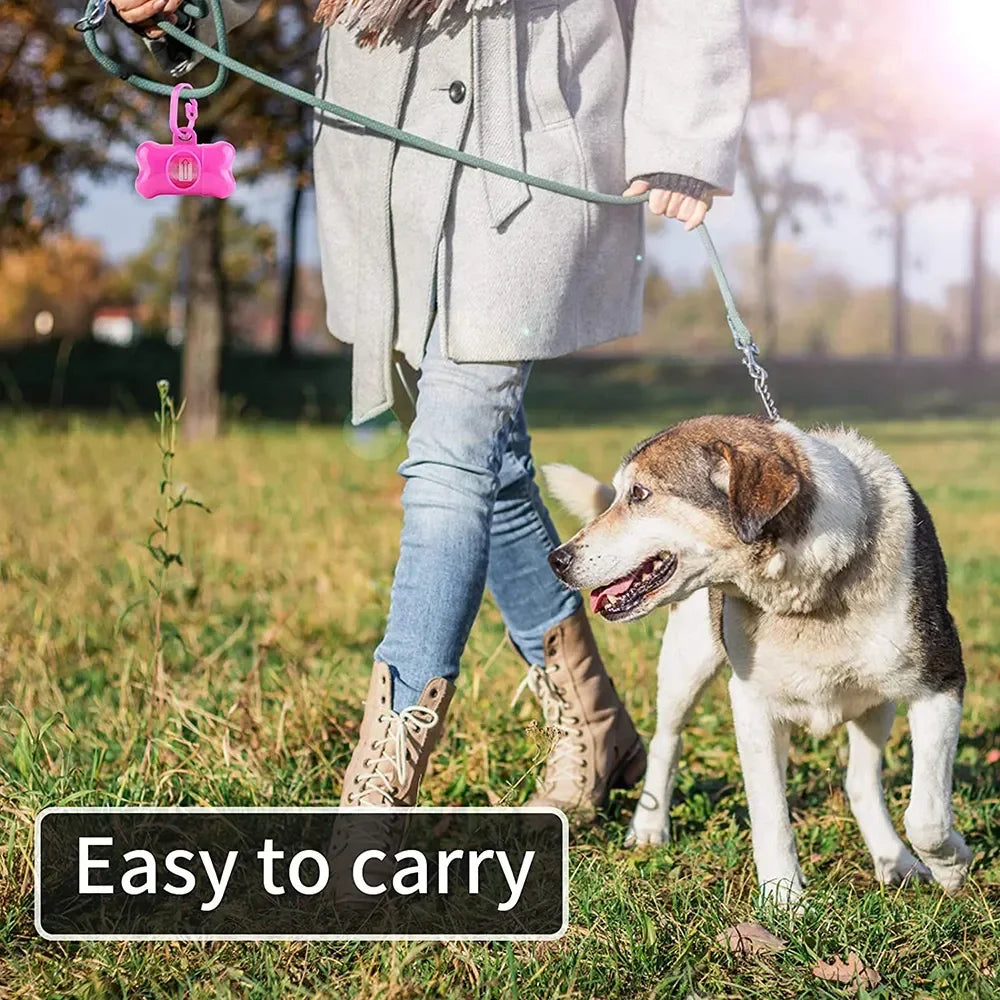 Premium Pet Waste Disposal Bags - Available in Solid Colors and Prints for Convenient Dog Walking and Home Use