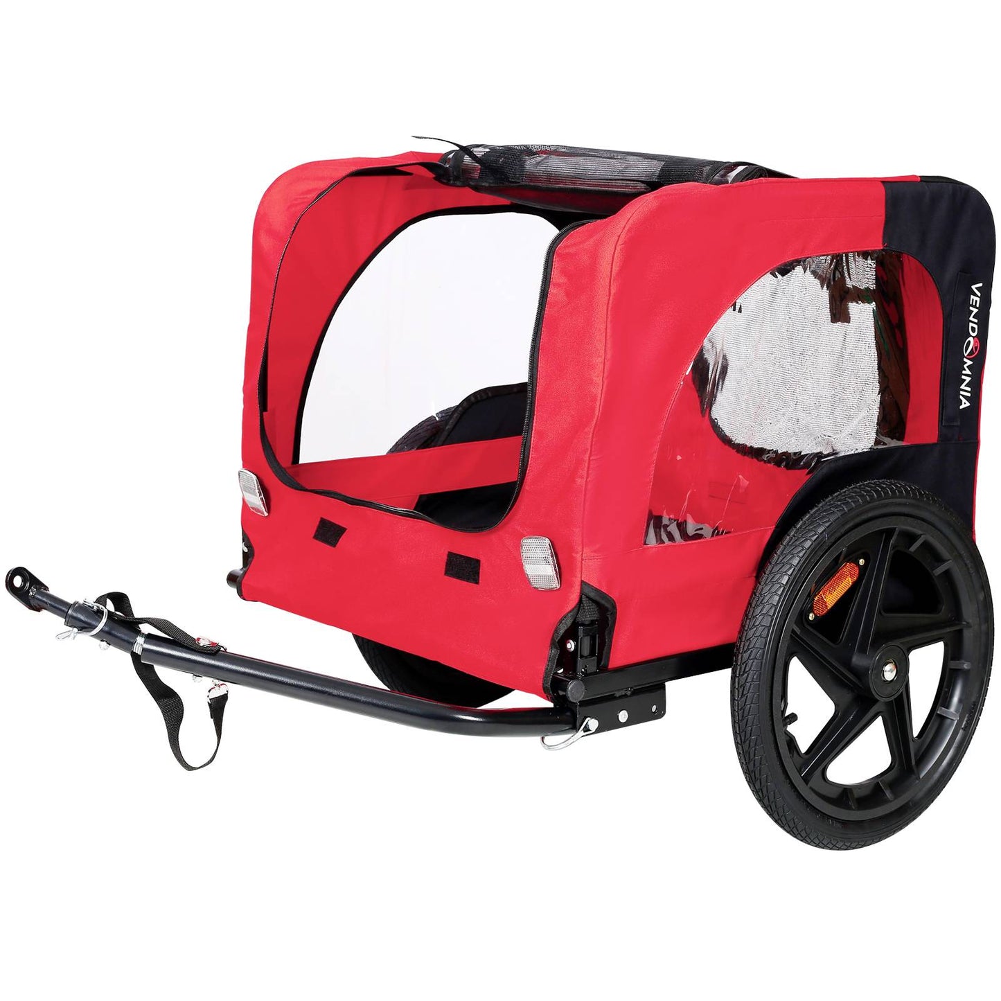 Outdoor Heavy Duty Foldable Practical Pet Stroller  With Bicycle Tow