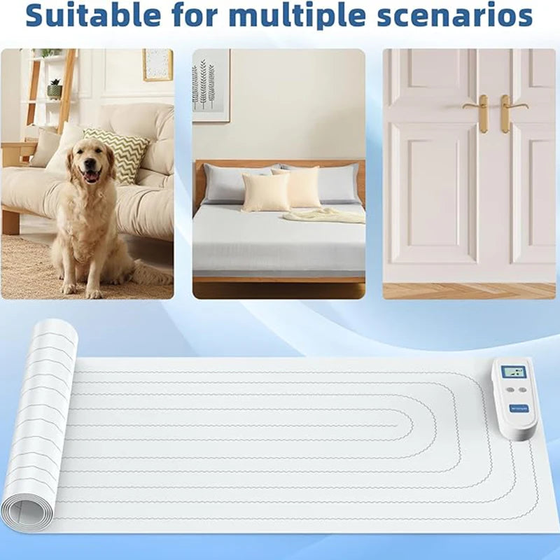Rechargeable Indoor Pet Training and Furniture Protection Pad with Three Training Modes