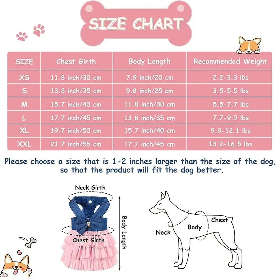 Summer Cat Stripe Dress and Lace Skirt for Pets - Stylish Apparel for Chihuahuas and Puppies