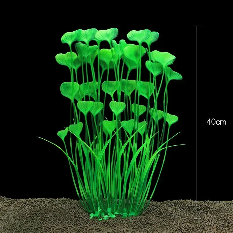 Artificial Aquatic Plant Decoration for Aquariums - Underwater Grass Accessories for Fish Tanks and Home Decor