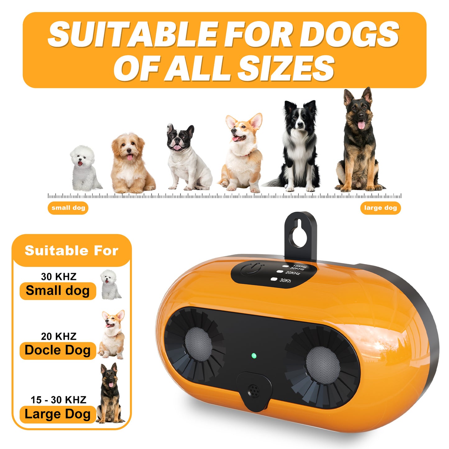 Ultrasonic Dog Bark Deterrent
