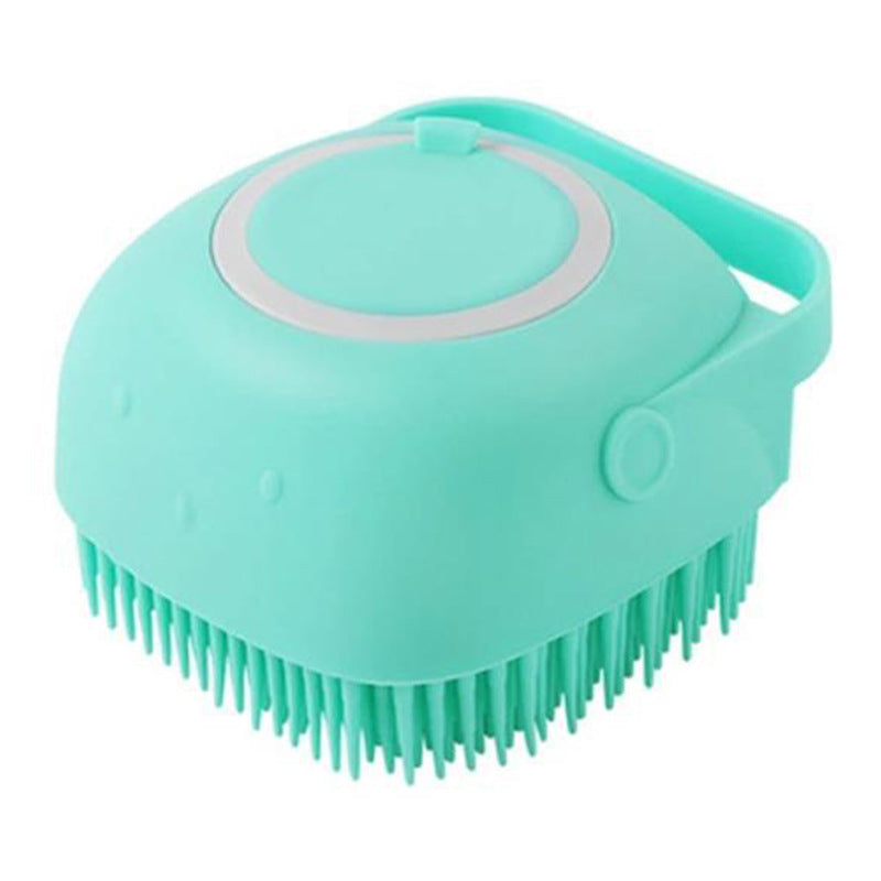 Silicone Grooming Gloves for Dogs and Cats - Multi-Functional Bathing and Massage Tool with Integrated Shampoo Dispensing System