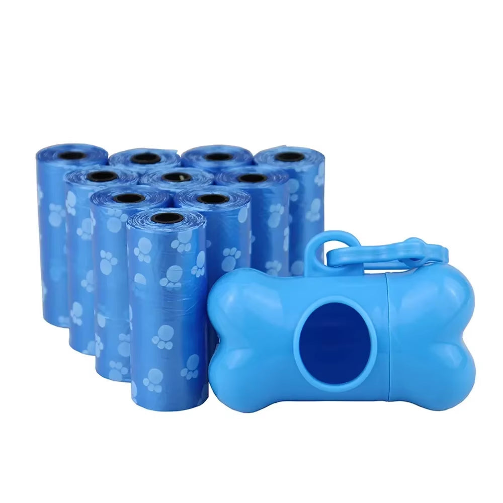 Premium Pet Waste Disposal Bags - Available in Solid Colors and Prints for Convenient Dog Walking and Home Use