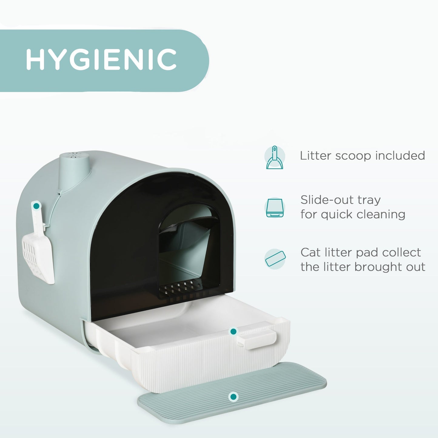 Cat Litter Box With Lid