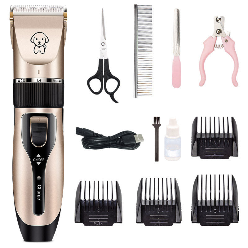 Professional Cordless Electric Pet Clippers for Salon-Quality Dog Grooming