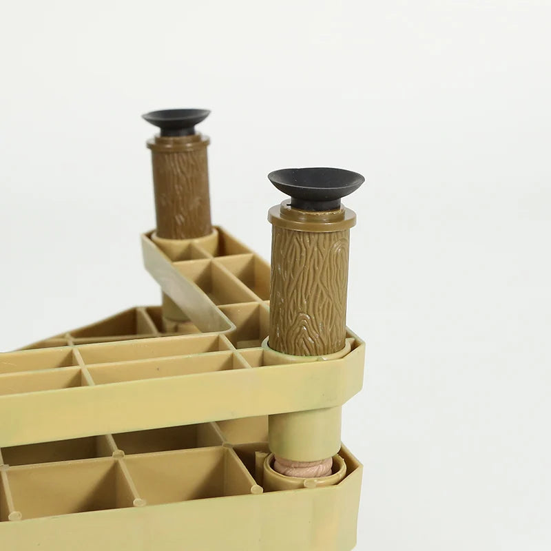 Multi-Functional Turtle Drying and Climbing Habitat