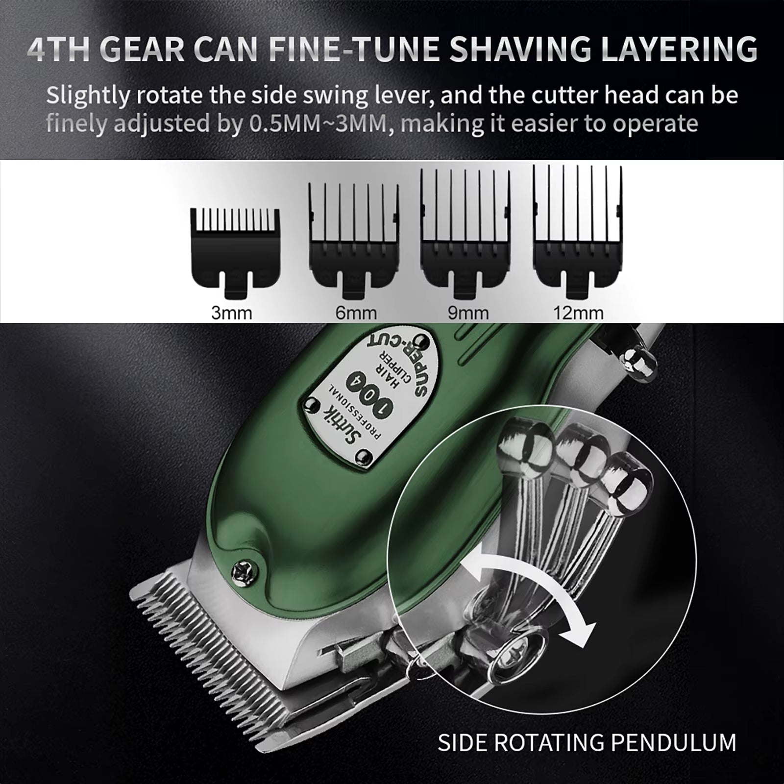 Premium Rechargeable Pet Hair Clipper - All-Metal Grooming Trimmer with Quiet Operation