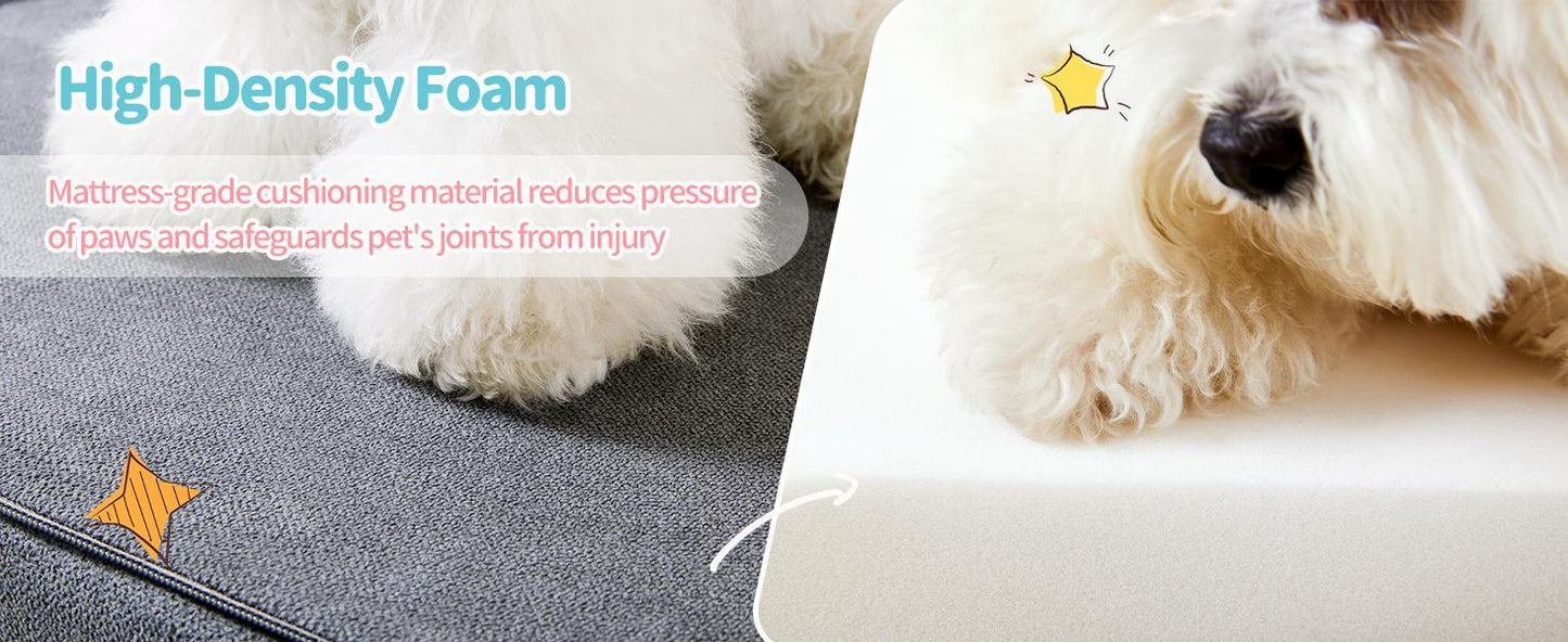 Four-step Dog Bed Indoor Non-slip  Ramp
