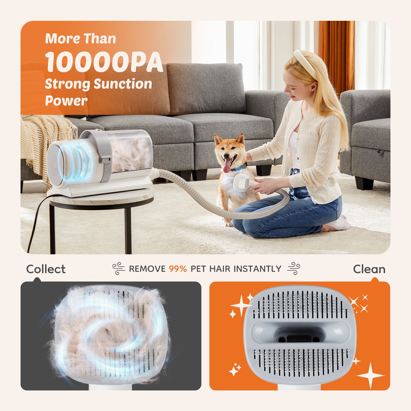 Silent Pet Grooming Clipper