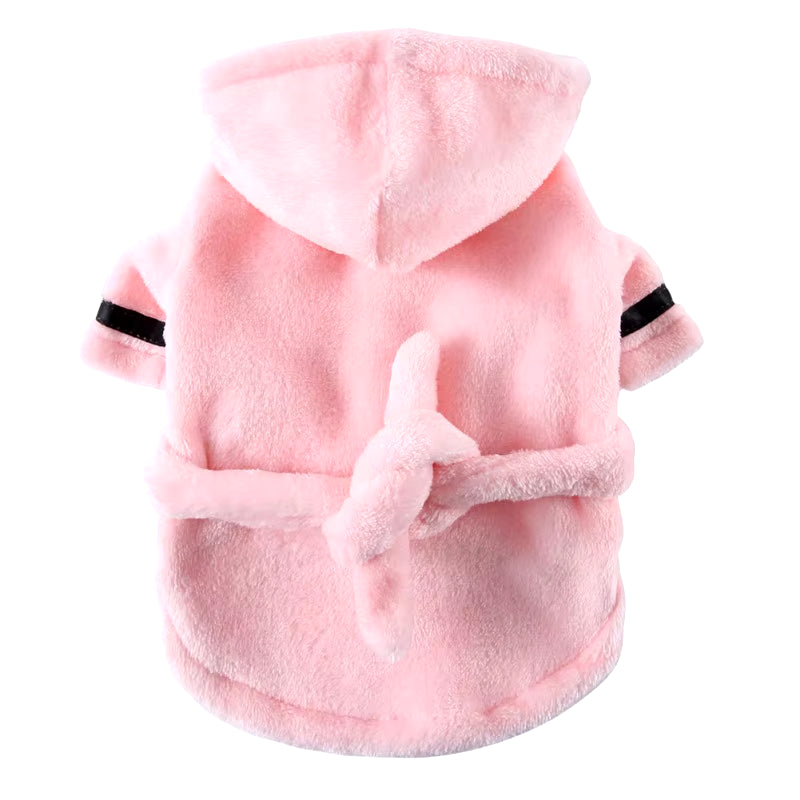 Luxurious Soft Bathrobe and Pajamas for Dogs and Cats - Premium Drying Towel and Sleepwear Essentials