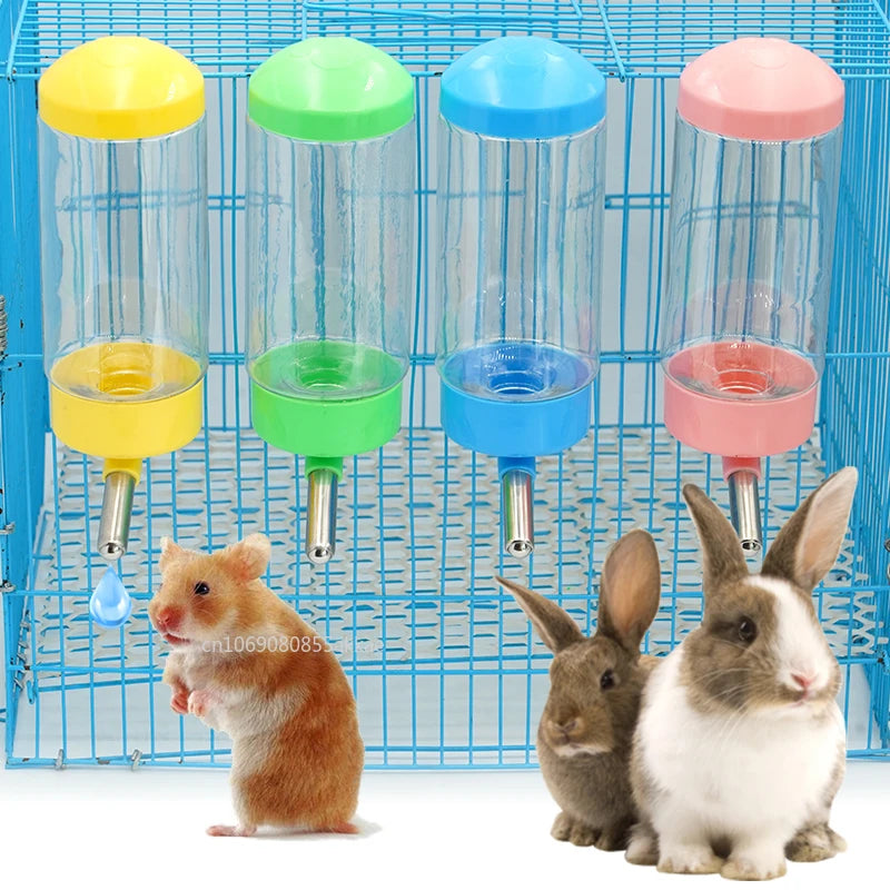 Pet Water Bottle Dispenser for Small Animals: Suitable for Hamsters, Cats, Dogs, Guinea Pigs, Squirrels, and Rabbits