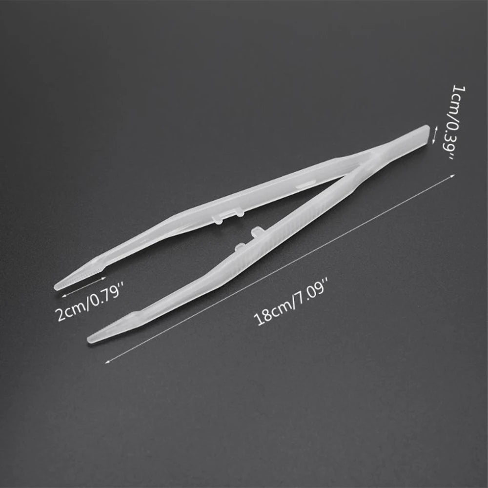 Noctilucent Tweezers for Reptile Care - Durable, Rust-Resistant Feeding and Cleaning Tools for Lizards, Geckos, Turtles, Snakes, and Spiders