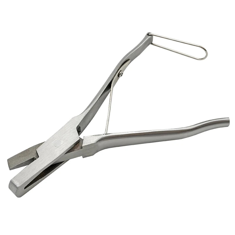 Stainless Steel Pig Ear Notcher Pliers with V and U Shape Clamps for Livestock Ear Marking - Essential Tool for Agricultural Use