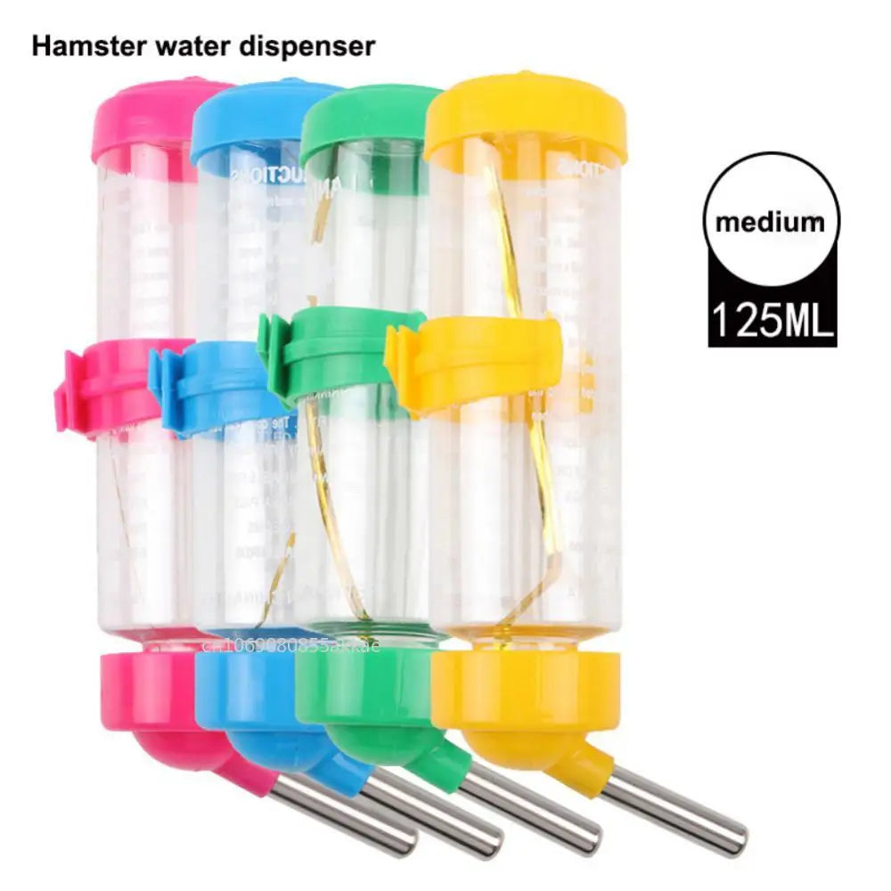 Pet Water Bottle Dispenser for Small Animals: Suitable for Hamsters, Cats, Dogs, Guinea Pigs, Squirrels, and Rabbits