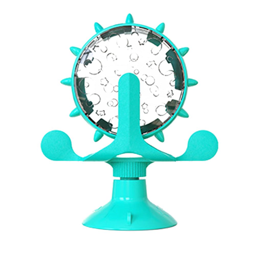 Interactive Cat Toy: Treat Dispensing Feeding Wheel for Enhanced Engagement
