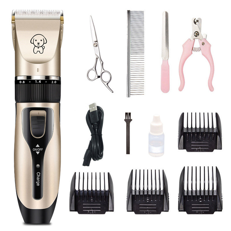 Professional Cordless Electric Pet Clippers for Salon-Quality Dog Grooming