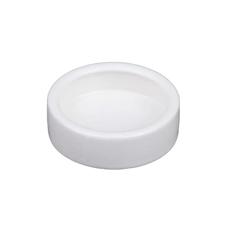 Ceramic Feeding and Water Bowl for Reptiles - Anti-Escape Dish for Hermit Crabs, Leopard Geckos, Chameleons, and Corn Snakes