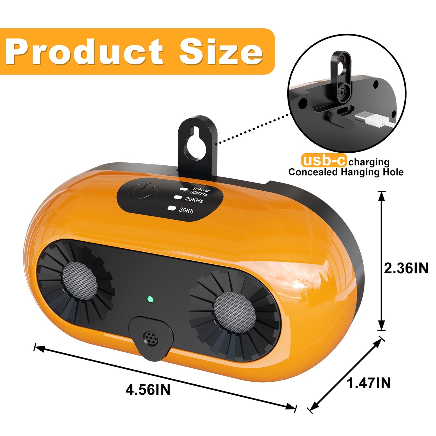 Ultrasonic Dog Bark Deterrent