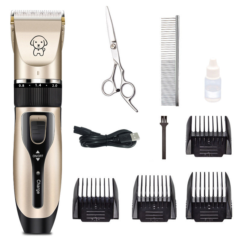 Professional Cordless Electric Pet Clippers for Salon-Quality Dog Grooming
