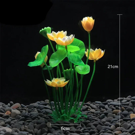 Artificial Aquatic Plant Decoration for Aquariums - Underwater Grass Accessories for Fish Tanks and Home Decor