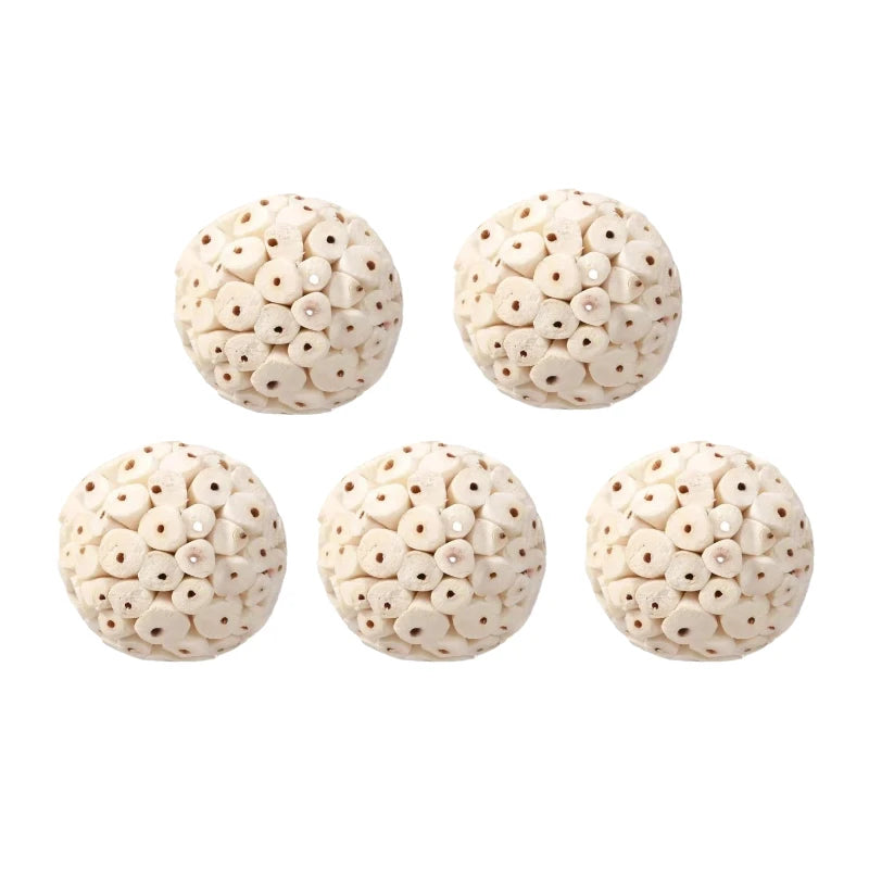 Parrot Chewing Toy Ball - Foraging Accessory for Small Parrots and Parakeets