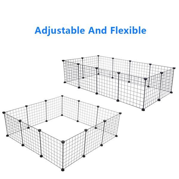 Mesh Material Fence 12 Piece Set