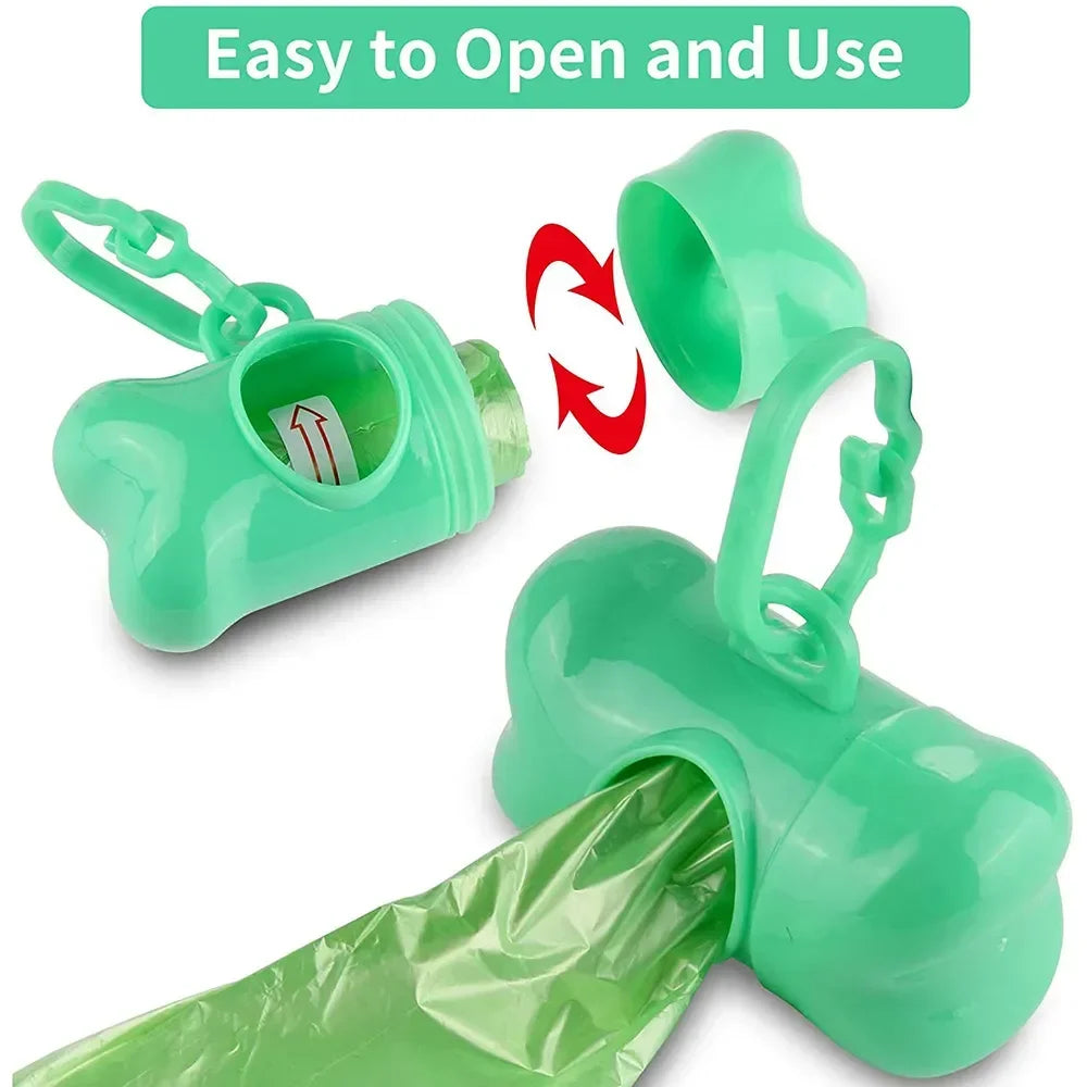 Premium Pet Waste Disposal Bags - Available in Solid Colors and Prints for Convenient Dog Walking and Home Use