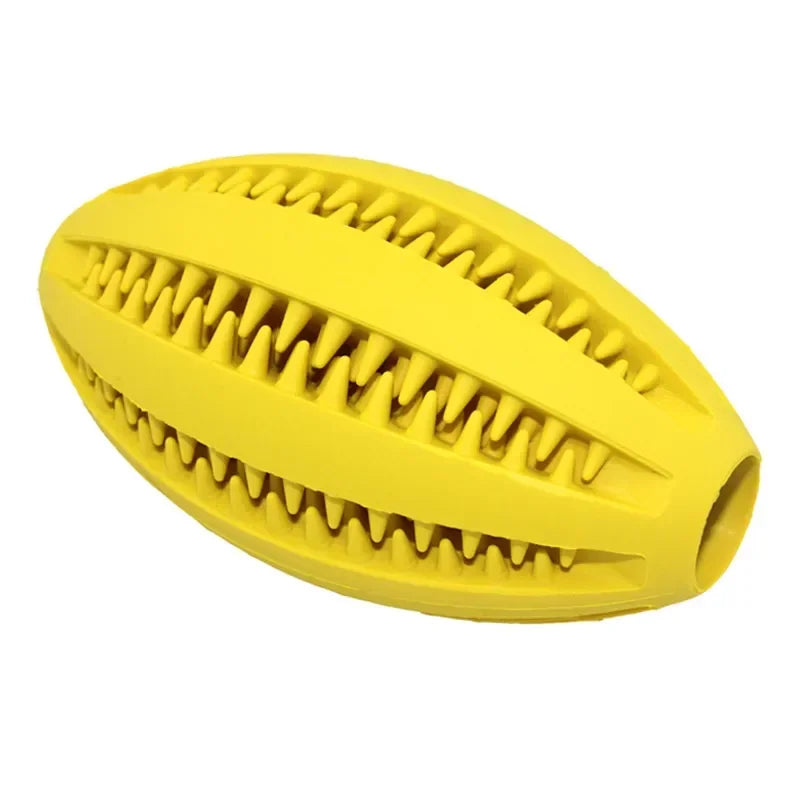 Pet Molar Watermelon Ball - Durable Silicone Chew Toy for Dogs with Tooth Cleaning and Food Dispensing Features