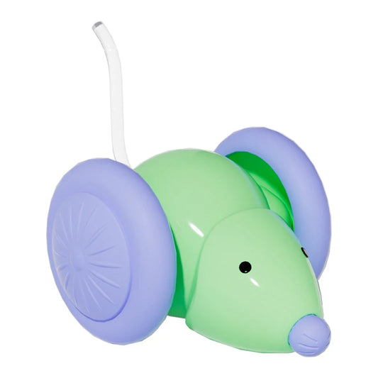 Interactive Electric Mouse Car Toy for Cats - Rechargeable Automatic Teaser with Intelligent Obstacle Avoidance