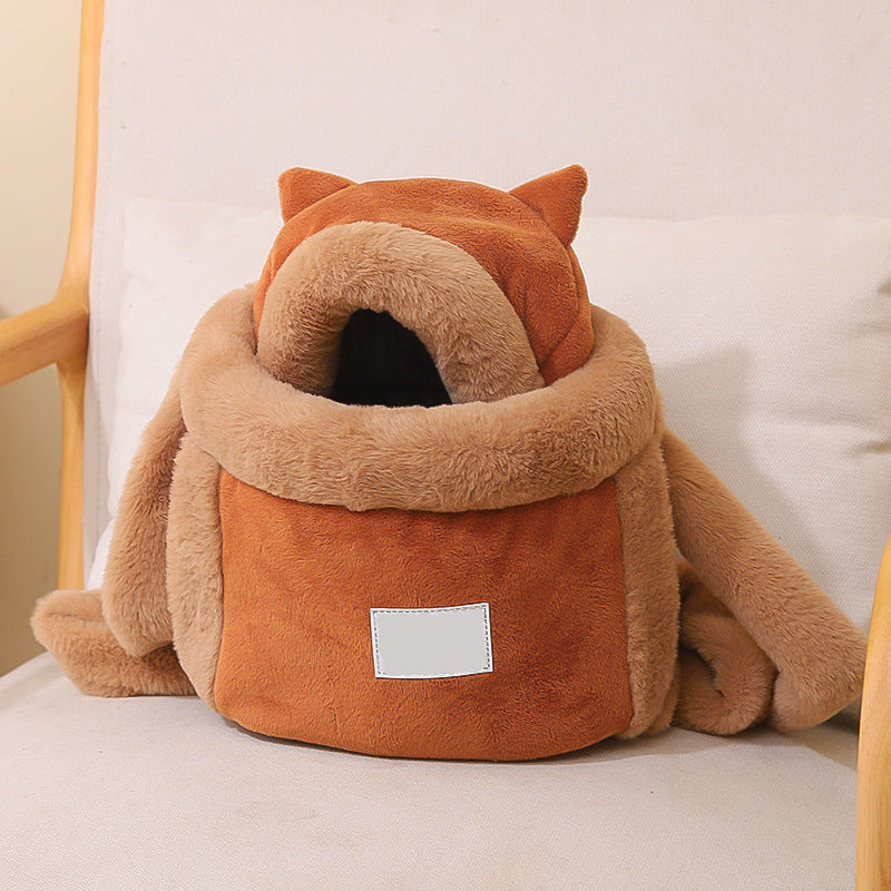 Elegant Cat Backpack for Indoor and Outdoor Use