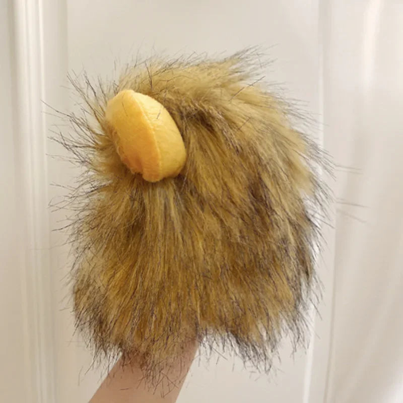 Cat Lion Mane Halloween Costume for Small Cats and Kittens - Ideal for Halloween, Cat Birthdays, and Cosplay Events