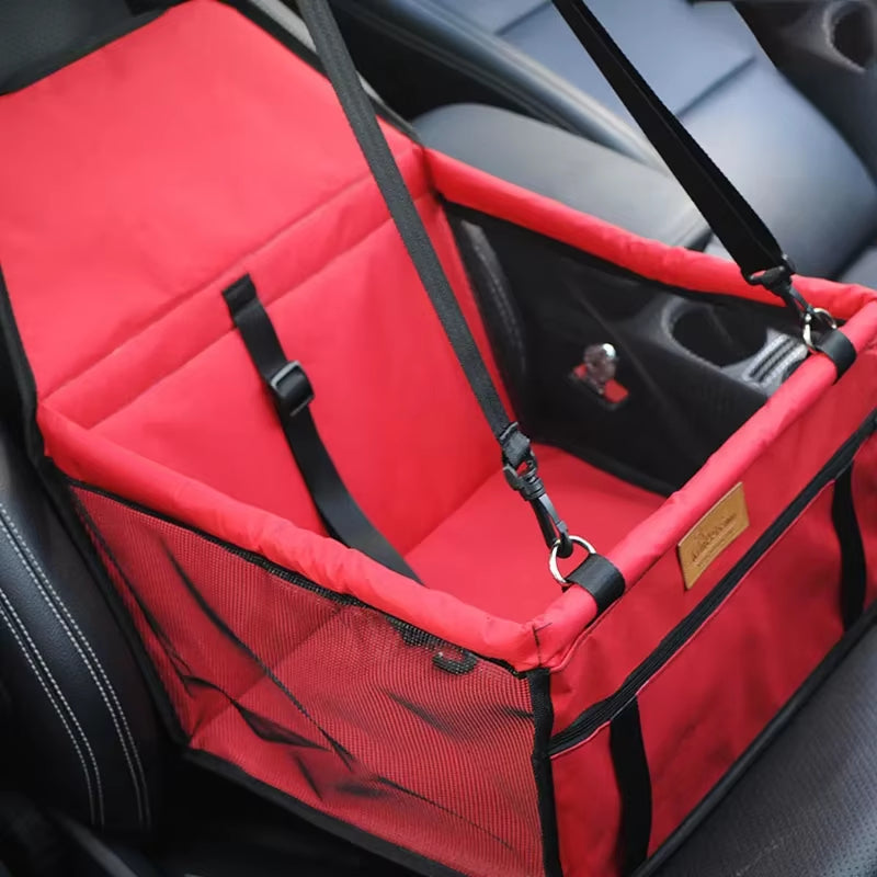 Double-Thick Waterproof Travel Accessories Mesh Hanging Bags for Pets - Foldable Dog Mat and Safety Car Seat Bag