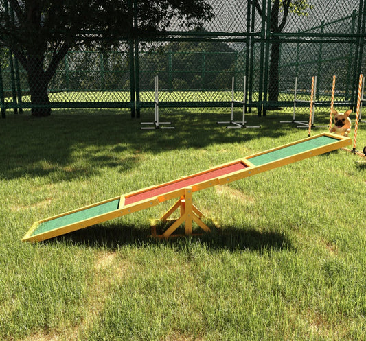 Wooden Dog Agility Seesaw For Training And Exercise Equipment