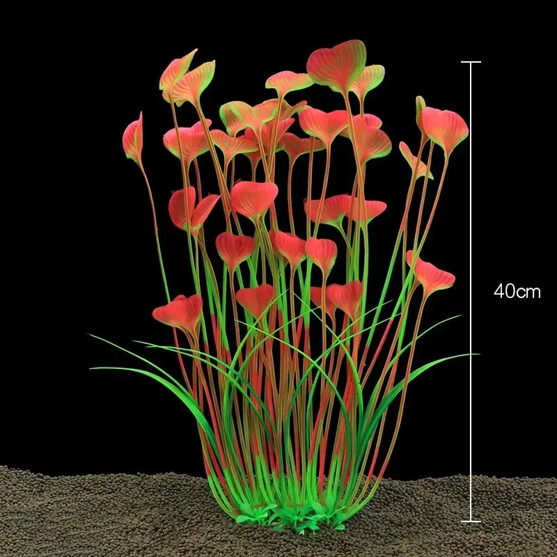 Artificial Aquatic Plant Decoration for Aquariums - Underwater Grass Accessories for Fish Tanks and Home Decor