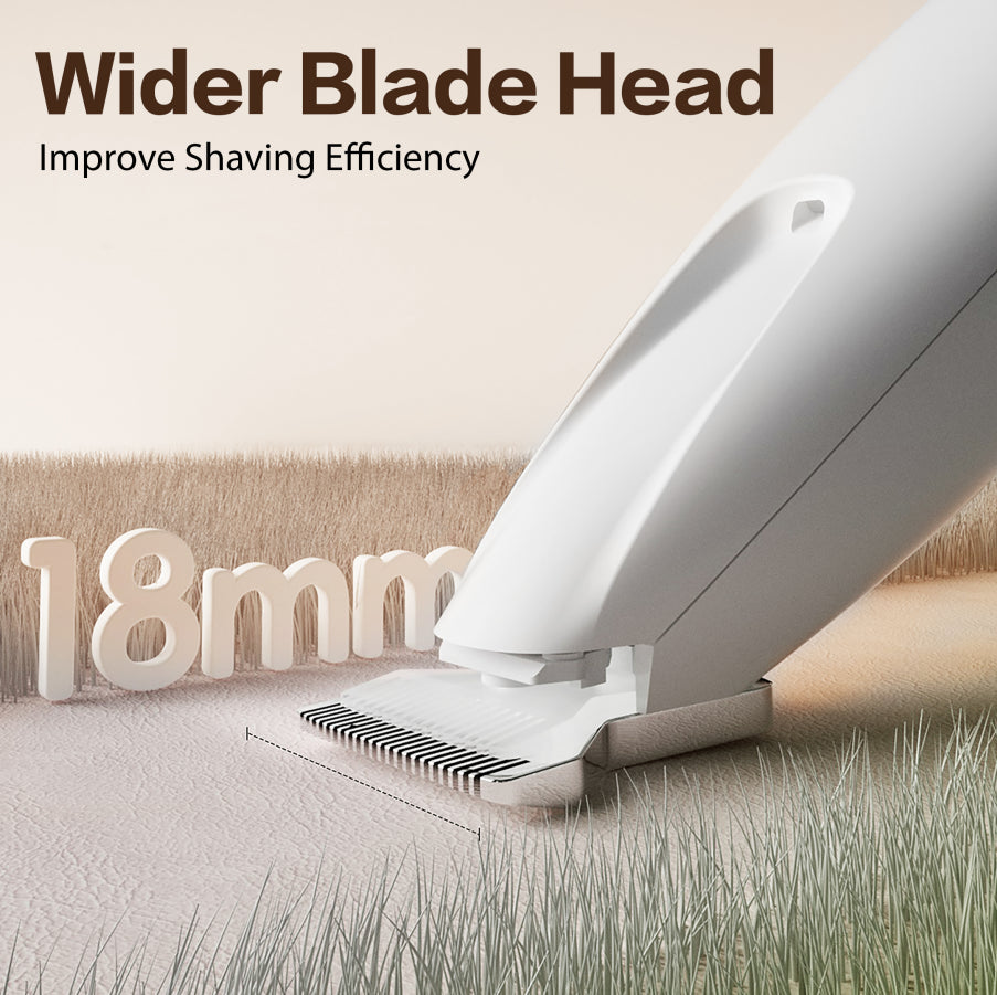 2025 Professional Cordless Rechargeable Pet Paw Trimmer - Waterproof Grooming Kit with LED for Precision Home Grooming