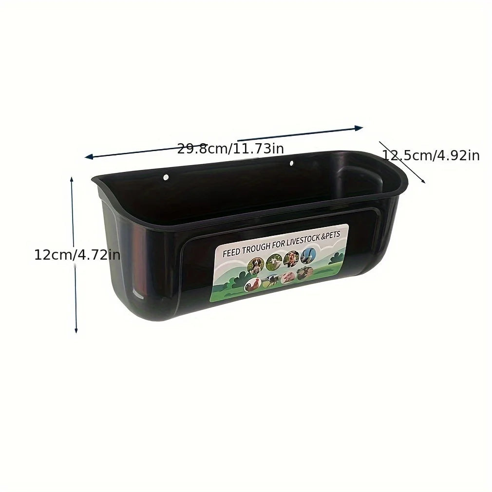 Two-Piece Hanging Feeder for Poultry and Livestock
