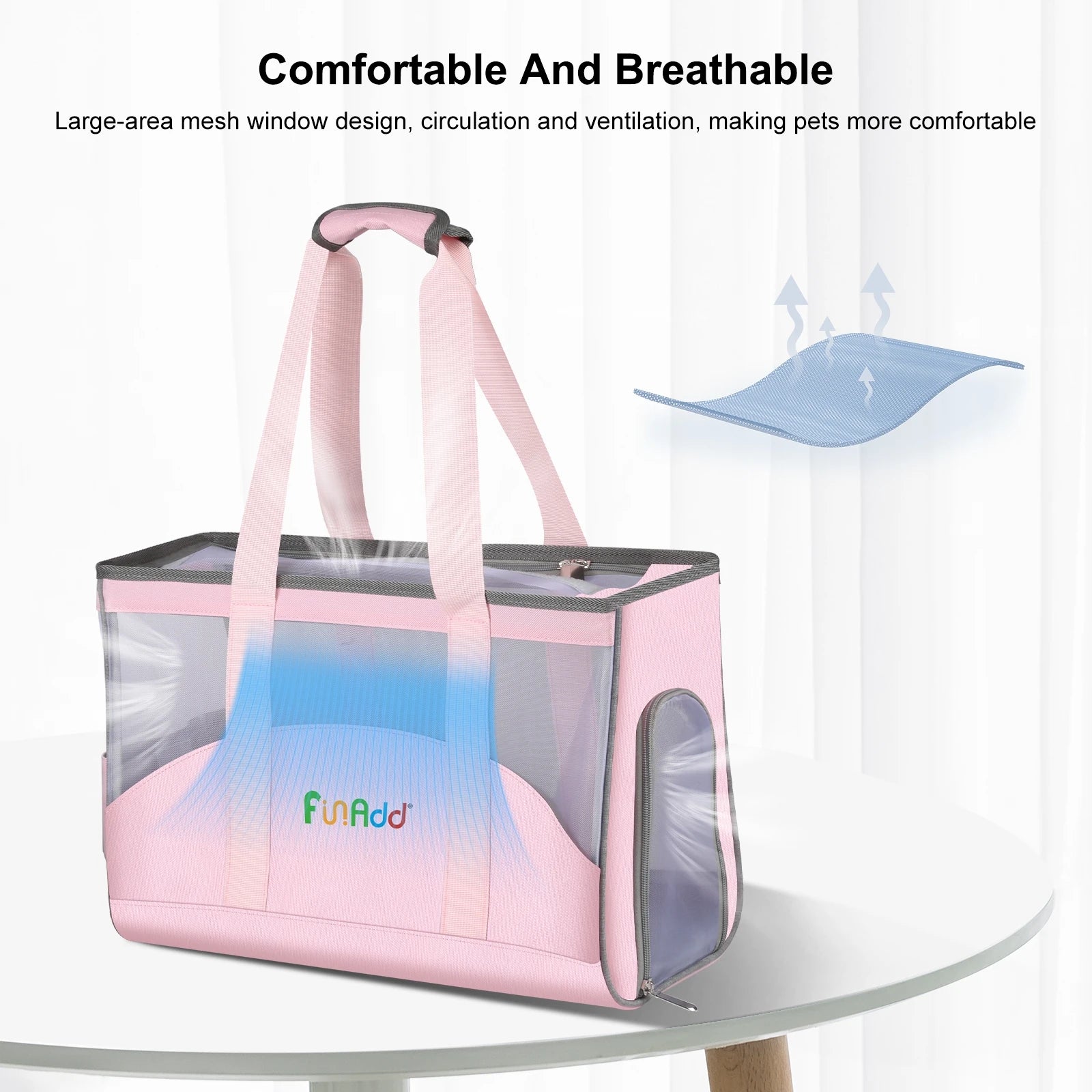 Stylish and Practical Portable Pet Carrier Handbag for Cats and Small Dogs - Ideal Outdoor Shoulder Tote