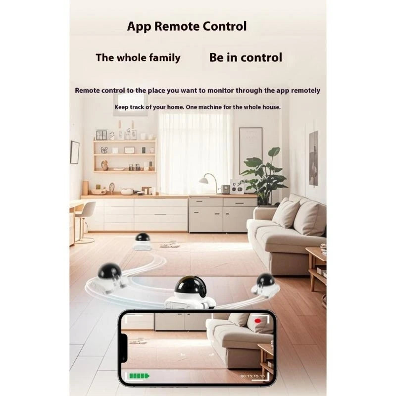 Advanced Real-Time Security Camera for Pets with 1080P Live Streaming and Two-Way Audio Communication