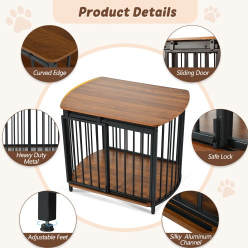 31.5 Furniture Style Dog Crate For Small And Medium Dogs