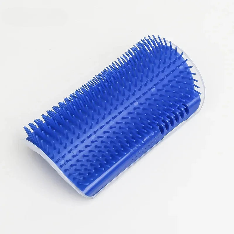 Cat Grooming Brush and Hair Removal Tool - Pet Massager and Scraper Accessories for Home and Garden